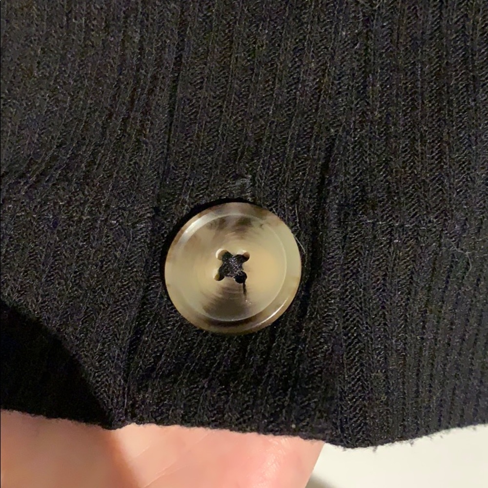 Loft Ribbed Cardigan Top - Picture 3 of 5